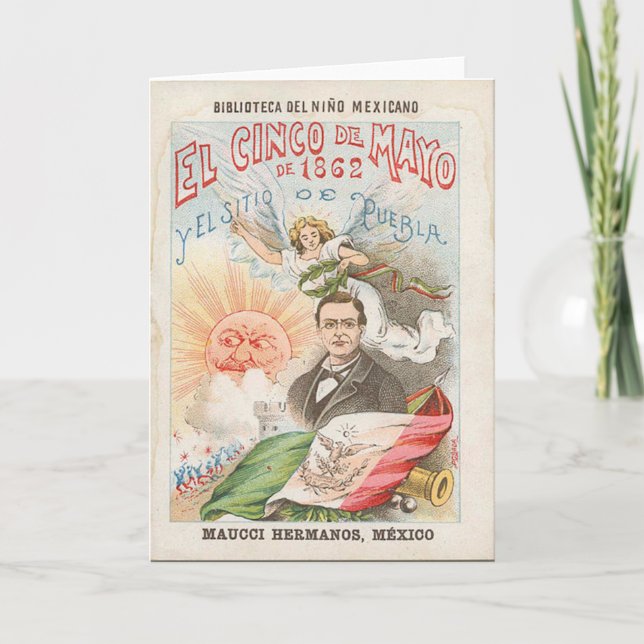 Carte de Cinco De Mayo (Devant)
