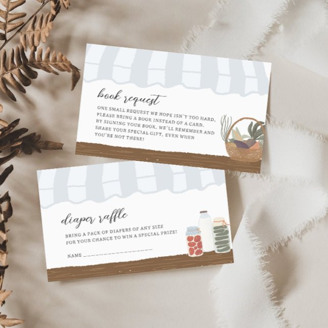 Carte de clôture de la demande de livre pour bébé  (Créateur téléchargé)