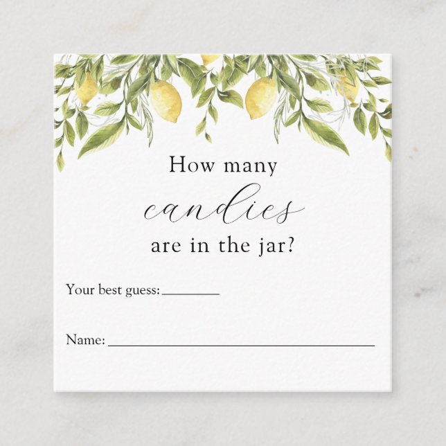 Carte de clôture du jeu de douche Combien y en a-t (Devant)