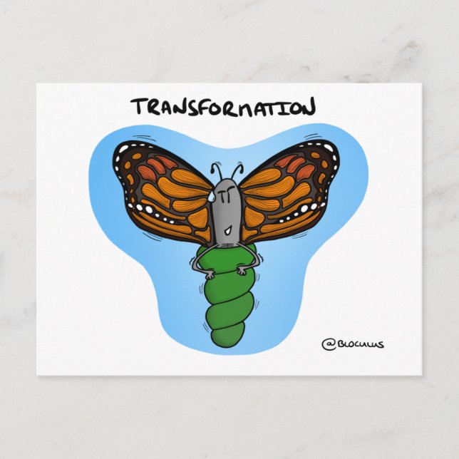 Carte de coaching "Transformation" (Devant)