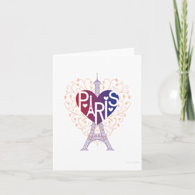 CARTE DE COEUR® PARIS Lover (Devant)
