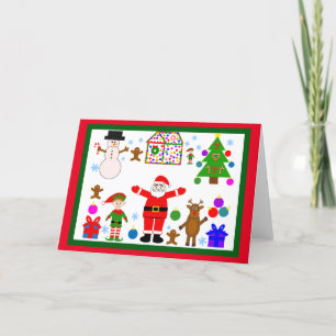 Carte de collecte de Noël n° 1