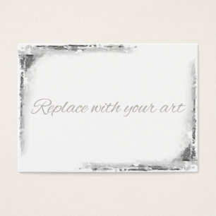 Carte de collection d'artiste ACEO vierge Coins d'