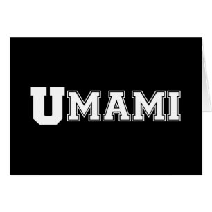 CARTE DE COLLÈGE UMAMI