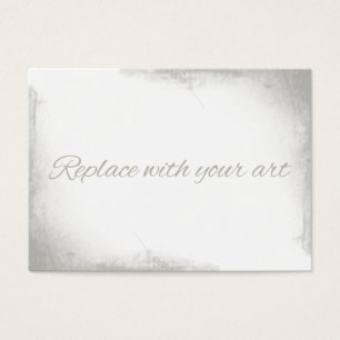 Carte de commerce d'artiste ACEO vierge coins grun