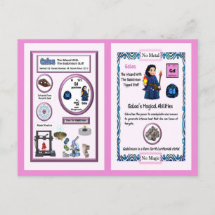 Carte de commerce Galoa - Gadolinium