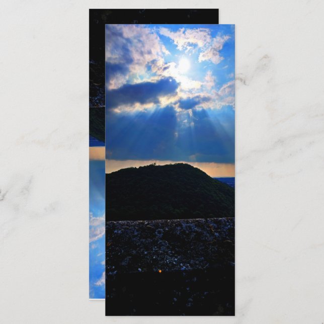 carte de condoléance (Vorne/Hinten)