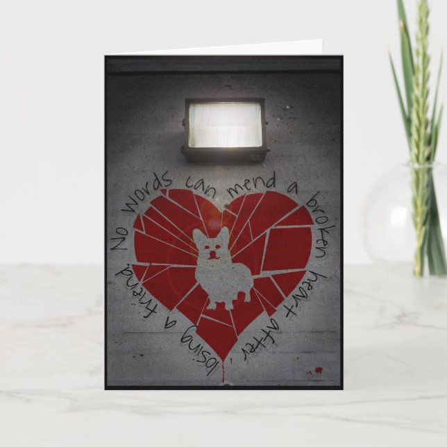 Carte de condoléance (Devant)