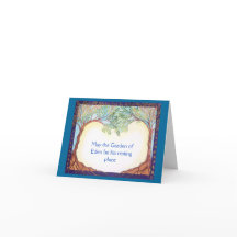 Carte de condoléance/sympathie pour un homme