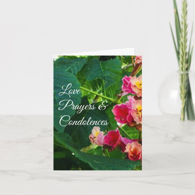 Carte de condoléances (Devant)