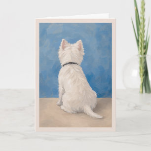 Carte de condoléances pour animal de compagnie Wes