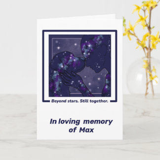 Carte de condoléances pour perte de Labrador Retri