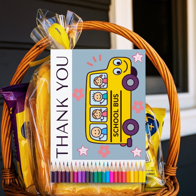 Carte de conducteur d'autobus scolaire au nom de l (Créateur téléchargé)