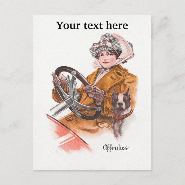 Carte de conducteur féminine (Devant)