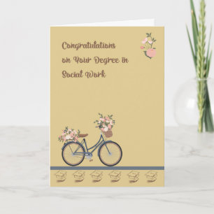 Carte de congratulation dans le travail social