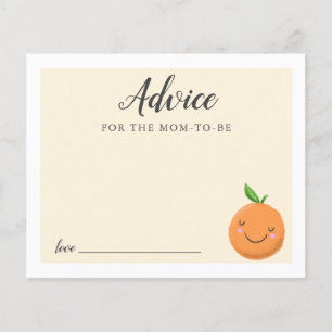 Carte de conseil de Baby shower de Little Cutie ja