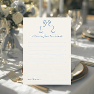 Carte de conseil de Fête des mariées de cou à main