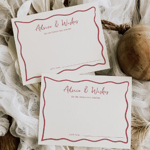 Carte de conseil Dolce Vita Fête des mariées