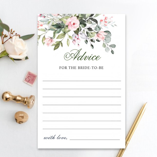 Carte de conseil écologique Eucalyptus Aquarelle (Créateur téléchargé)