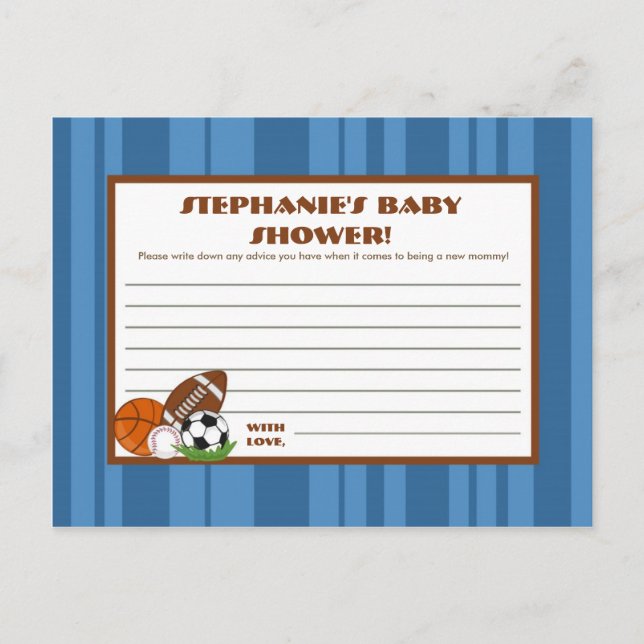 Carte de conseil écrite All-Star Blue (Devant)