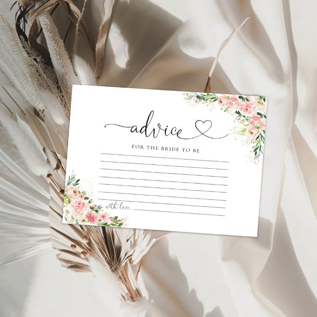 Carte de conseil en Fête des mariées en or rose vi (Créateur téléchargé)