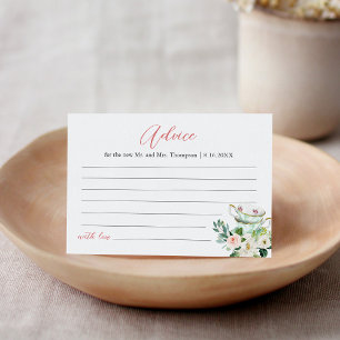 Carte de conseil Mariage ARIA Tea Party
