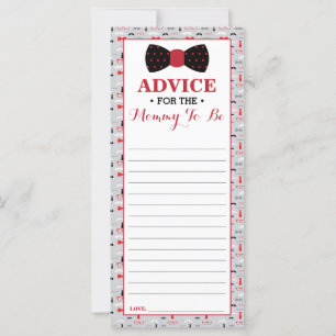 Carte de conseil pour Maman-To-Be, Petit Baby show