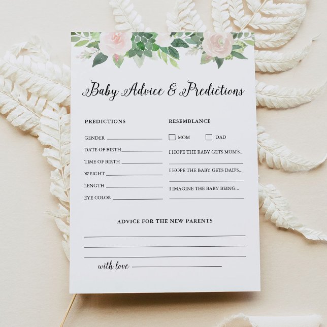 Carte de Conseils et de Prédictions pour la Baby S (Créateur téléchargé)