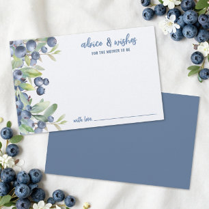 Carte de conseils pour Baby Shower « Berry Sweet »