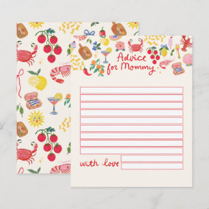 Carte de conseils pour maman Ciao Baby Art folkl