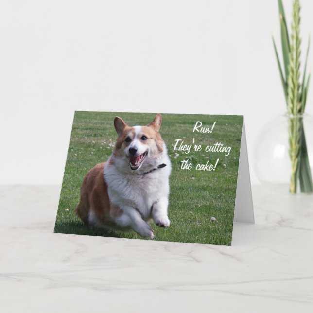 Carte de corgi (Devant)
