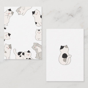 Carte De Correspondance adorable animal de compagnie