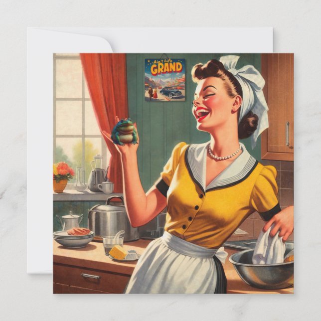 Carte De Correspondance Ain't Life Great (Devant)