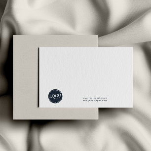 Carte De Correspondance Ajouter des employés du logo et du site Web de l'e