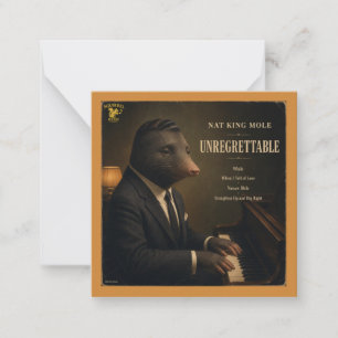 Carte De Correspondance Album Nat King Mole : une parodie