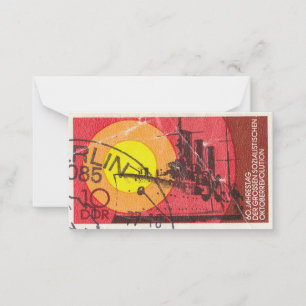 Carte De Correspondance Ancien timbre postal allemand