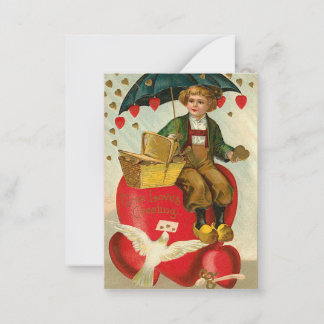 Carte De Correspondance Ancienne mode Valentine Love Notes
