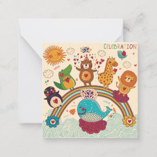 Carte De Correspondance Animaux décoratifs