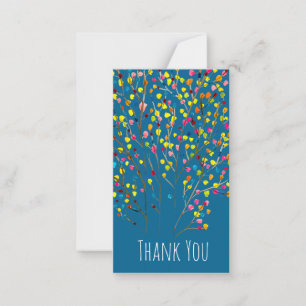 Carte De Correspondance Aquarelle arc-en-ciel