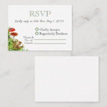 Aquarelle Champignon & Moss Moderne RSVP