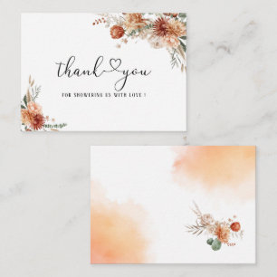 Carte De Correspondance Aquarelle Chute en amour Fête des mariées
