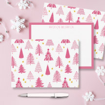 Arbre de Noël des Fêtes de couleur rose