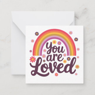 Carte De Correspondance Arc-en-ciel que vous aimez