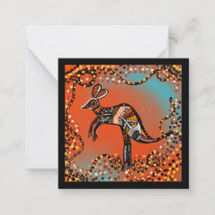 CARTE DE CORRESPONDANCE ART AUSTRALIE