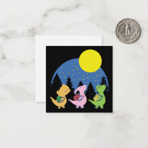 Carte De Correspondance Baby Dinosaure