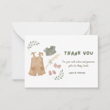 Baby shower Merci pour bébé mignon