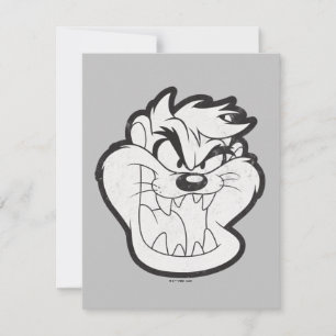 Carte De Correspondance Badge TAZ™ Evil Grin