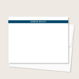 Carte De Correspondance Bande de couleur moderne professionnelle technique