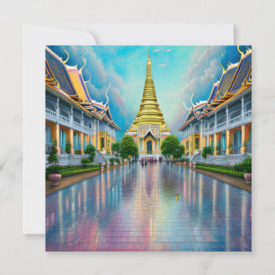 Carte De Correspondance Bangkok est la capitale de la Thaïlande et l'un de