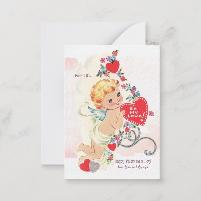 Carte De Correspondance Be My Love Valentine's Day Cards (Devant)